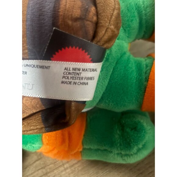 Teenage Mutant Ninja Turtles Mutant Mayhem Michelangelo Plush Toy 9 Inch - Picture 7 of 9